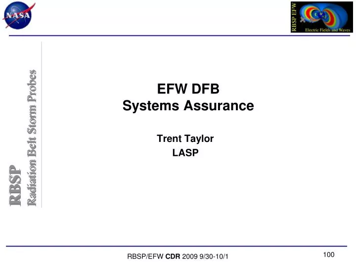 efw dfb systems assurance