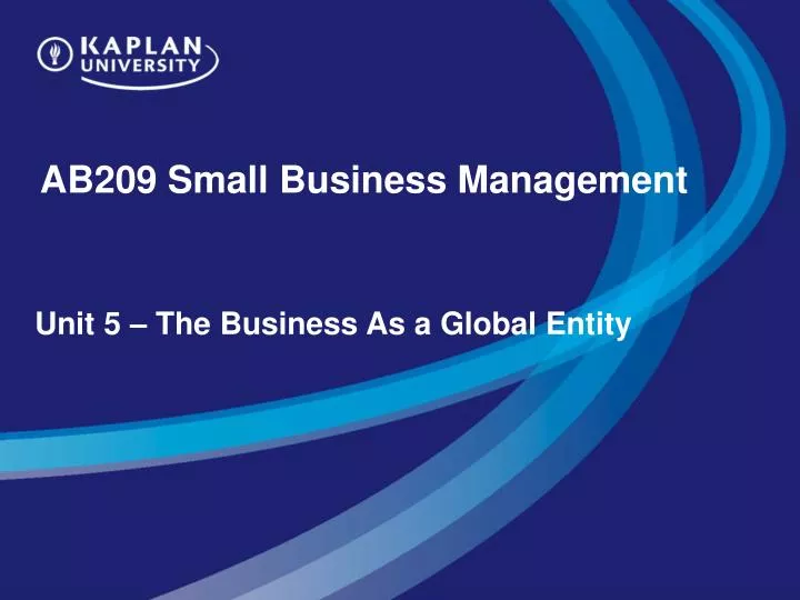 ab209 small business management