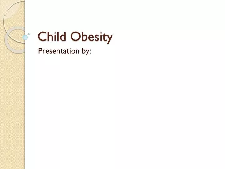 child obesity