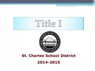 St. Charles School District 2014-2015