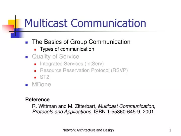 multicast communication