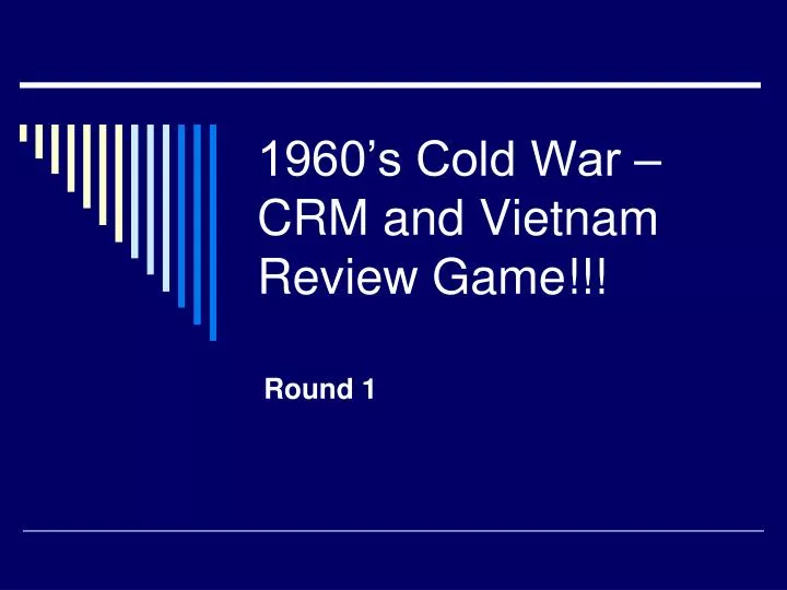 1960 s cold war crm and vietnam review game