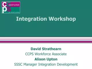 Integration Workshop