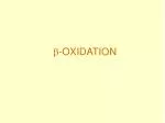 -OXIDATION - slide 1