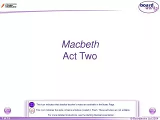 Macbeth Act Two