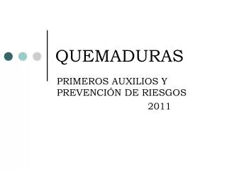 QUEMADURAS
