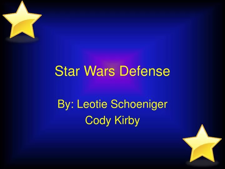 star wars defense