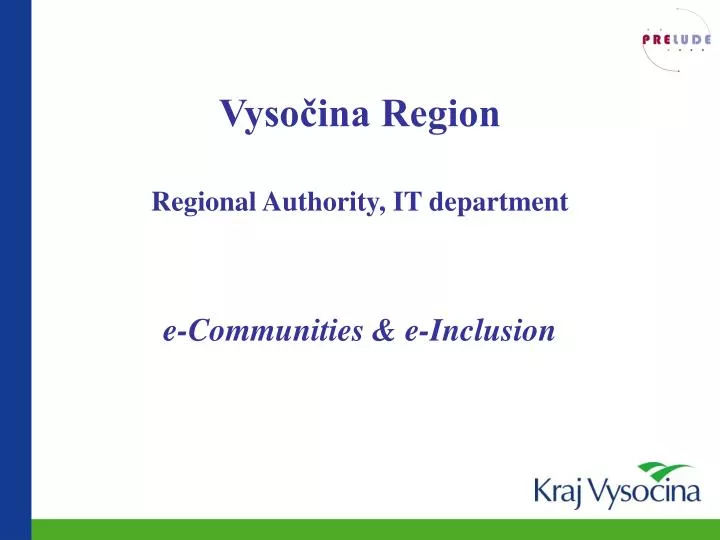 vyso ina region regional authority it department