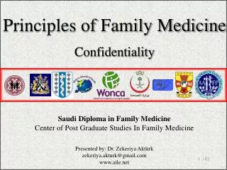 Saudi Diploma in Family Medicine Center of Post Graduate Studies In F amily M edicine