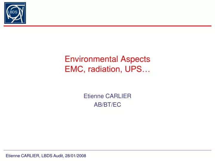 environmental aspects emc radiation ups