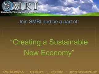 Join SMRI and be a part of: