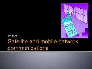 ICT IGCSE