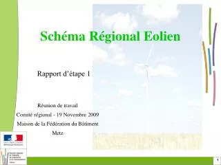 Schéma Régional Eolien
