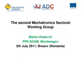 The second Mechatronics Sectoral Working Group