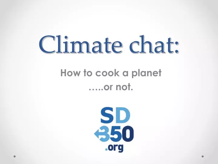 climate chat