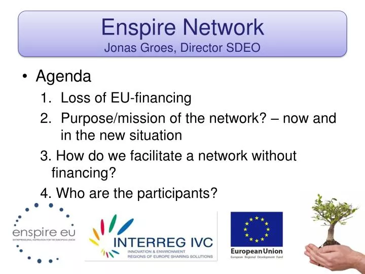 enspire network jonas groes director sdeo