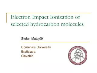 Electron Impact Ionization of selected hydrocarbon molecules