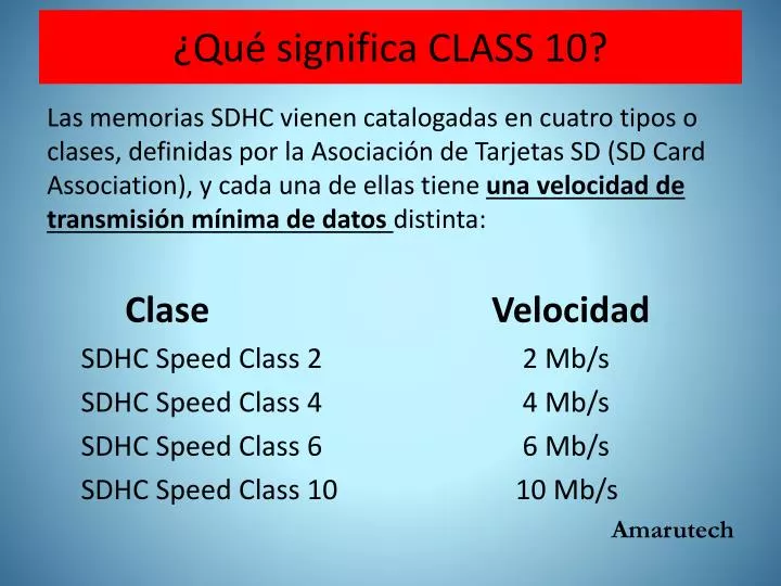 qu significa class 10