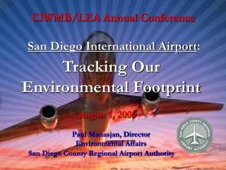 CIWMB/LEA Annual Conference