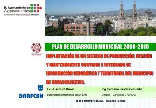 PLAN DE DESARROLLO MUNICIPAL 2008 -2010