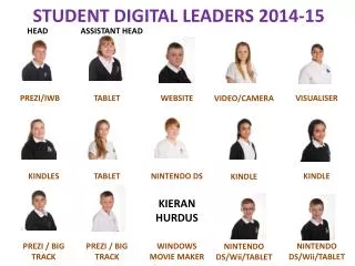 STUDENT DIGITAL LEADERS 2014-15