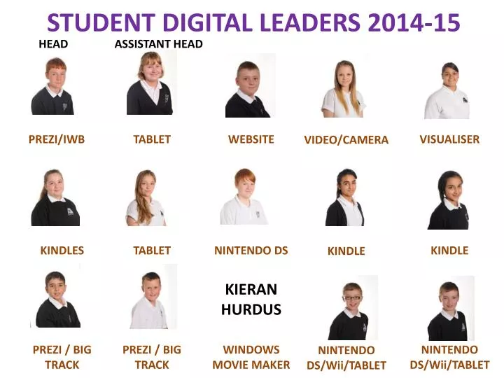 student digital leaders 2014 15