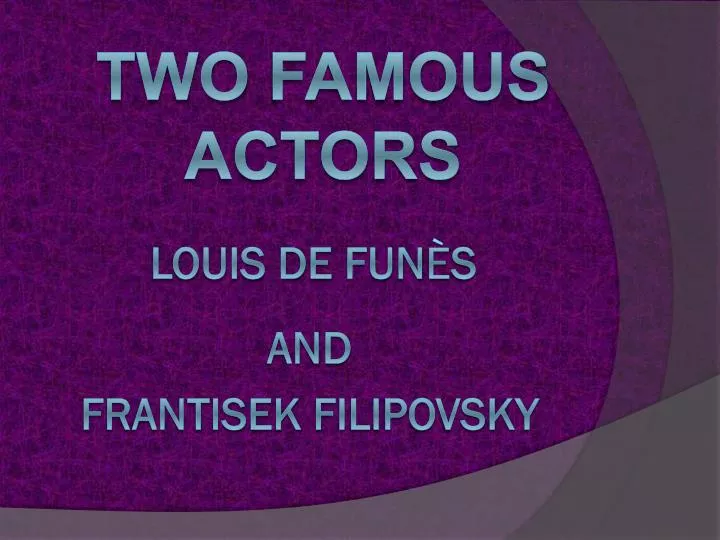 and frantisek filipovsky