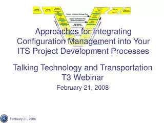 Approaches for Integrating Configuration Management into Your ITS Project Development Processes