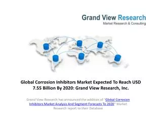Corrosion Inhibitors Market Analysis To 2020