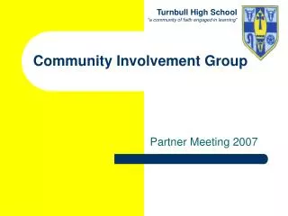 Community Involvement Group