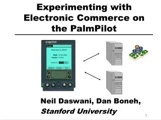 Experimenting with Electronic Commerce on the PalmPilot