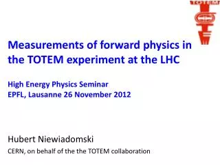 Measurements of forward physics in the TOTEM experiment at the LHC