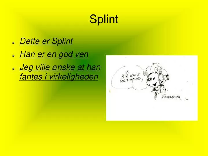 splint