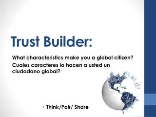 Trust Builder: