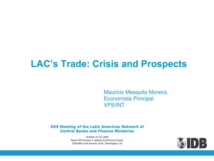 lac s trade crisis and prospects