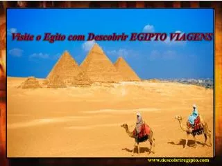 Visite o egito com descobrir egipto viagens