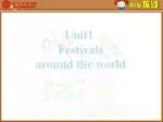 Unit1 Festivals around the world