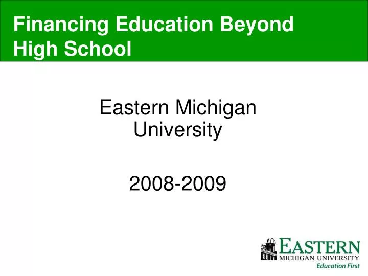 eastern michigan university 2008 2009