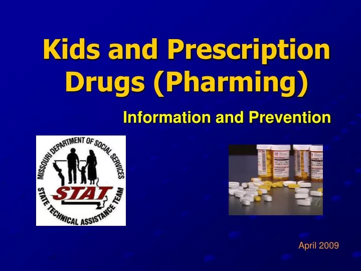 kids and prescription drugs pharming