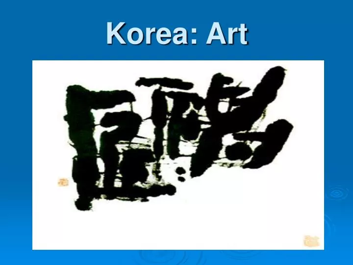 korea art