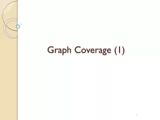 Graph Coverage (1)