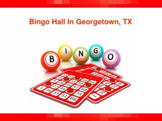 Bingo Hall In Georgetown TX