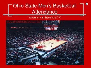 Ohio State Men’s Basketball Attendance