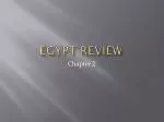 Egypt Review - slide 1
