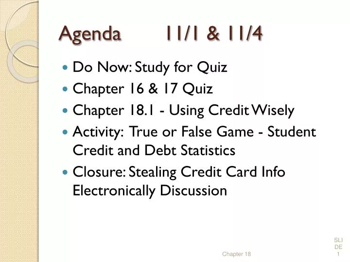 agenda 11 1 11 4