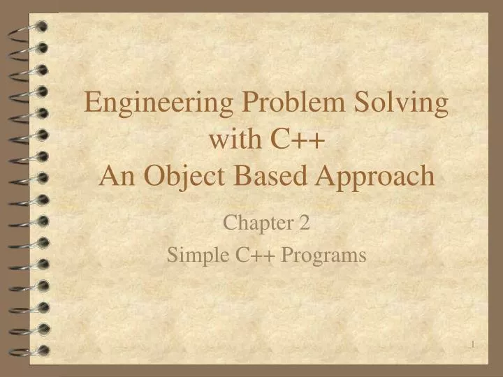 engineering problem solving with c an object based approach