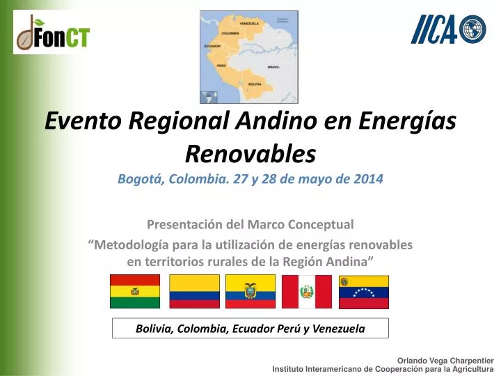 evento regional andino en energ as renovables bogot colombia 27 y 28 de mayo de 2014