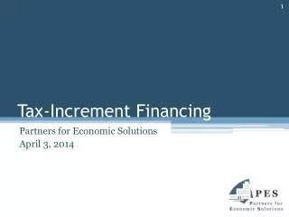 Tax-Increment Financing