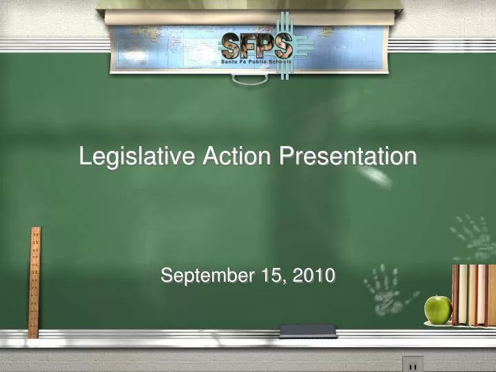 legislative action presentation