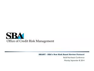 Office of Credit Risk Management